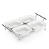 Picture of Serving Tray for Parties - 4 Tray Serving Platter