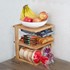 Picture of Bamboo Corner Shelf - 3 Tier 10 x 10 inch