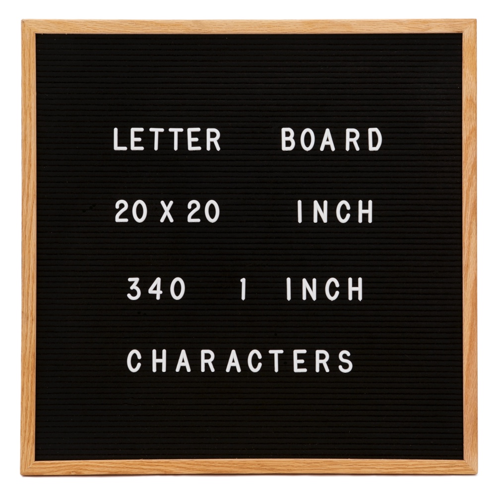 Shop. Changeable Letter Board - 20